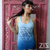 ZIZ Shri Yantra Organic Bamboo Racerback Singlet